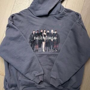 Balenciaga Charcoal Hoodie